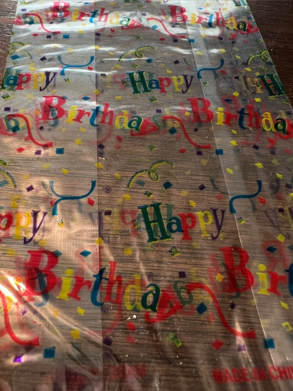 Brand New - Happy Birthday Treat Bags with Ties (11 Total)